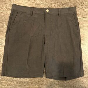 36 Waist, Gray PGA Tour Golf Shorts
